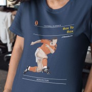 Football Classics: Box To Box by Johan Neeskens T-Shirt