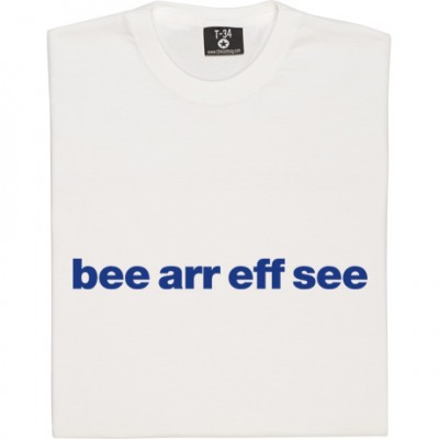 Bristol Rovers "Bee Arr Eff See"