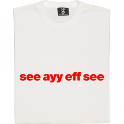 Charlton Athletic "See Ayy Eff See"