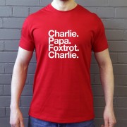 Crystal Palace FC: Charlie Papa Foxtrot Charlie T-Shirt