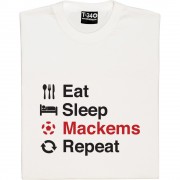 Eat Sleep Mackems Repeat T-Shirt
