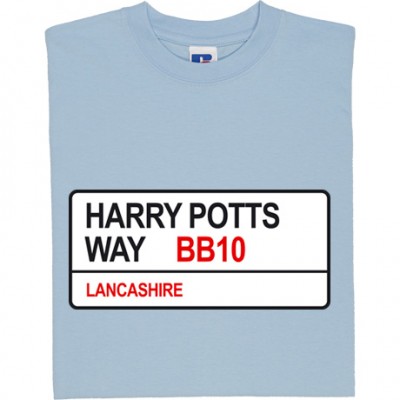 Burnley FC: Harry Potts Way BB10 Road Sign