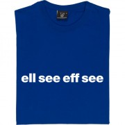 Leicester City "Ell See Eff See" T-Shirt