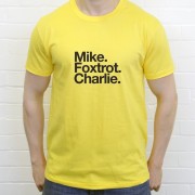 Motherwell FC: MIke Foxtrot Charlie T-Shirt