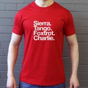 Swindon Town FC: Sierra Tango Foxtrot Charlie T-Shirt