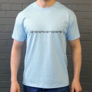 Aston Villa: Villa Park Coordinates T-Shirt