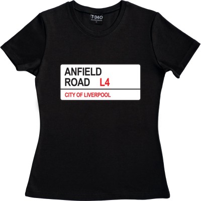 Liverpool: Anfield Road L4 Road Sign