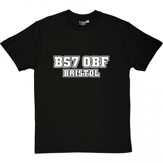 Bristol Rovers Postcode T-Shirt