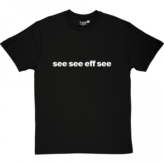 Cardiff City "See See Eff See" T-Shirt