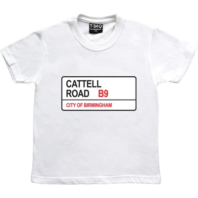 Birmingham City: Cattell Road B9 Road Sign
