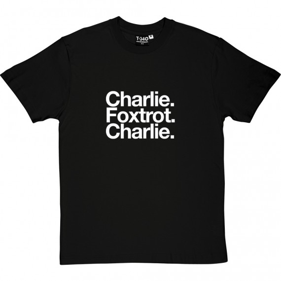 Chelsea Football Club: Charlie Foxtrot Charlie T-Shirt