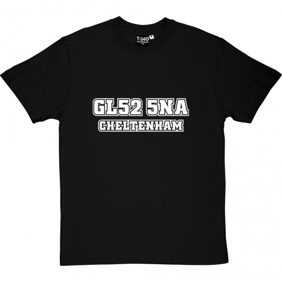 Cheltenham Town Postcode T-Shirt