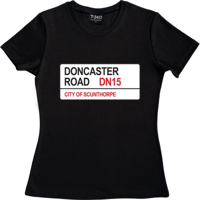 Scunthorpe United: Doncaster Road DN15 Road Sign