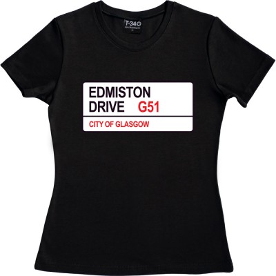 Rangers FC: Edmison Drive G51 Road Sign