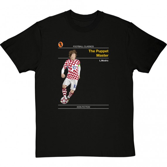 Football Classics: The Puppet Master by Luka Modric T-Shirt