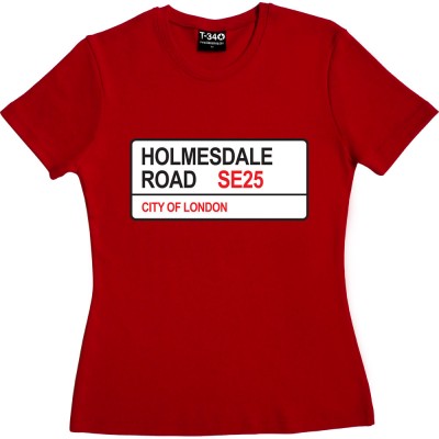 Crystal Palace: Holmesdale Road SE25 Road Sign
