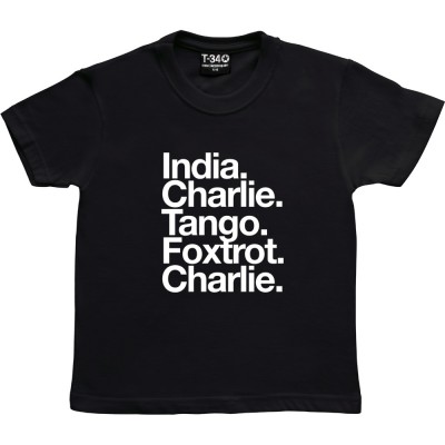 Inverness CT: India Charlie Tango Foxtrot Charlie