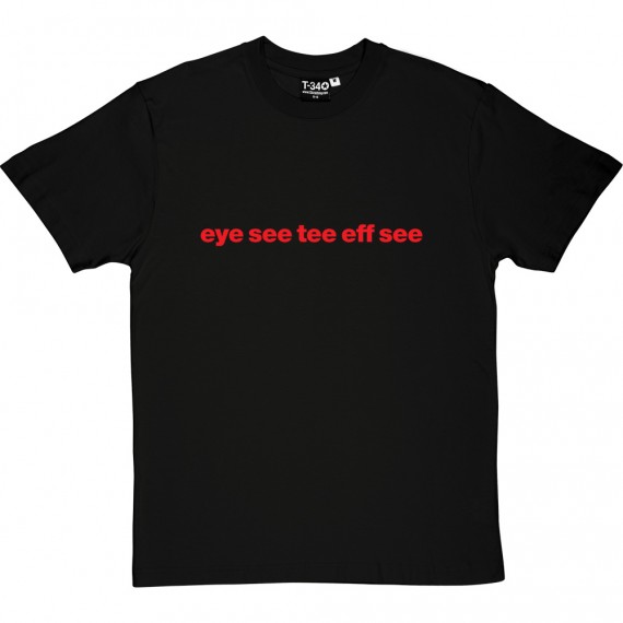 Inverness Caledonian Thistle "Eye See Tee Eff See" T-Shirt