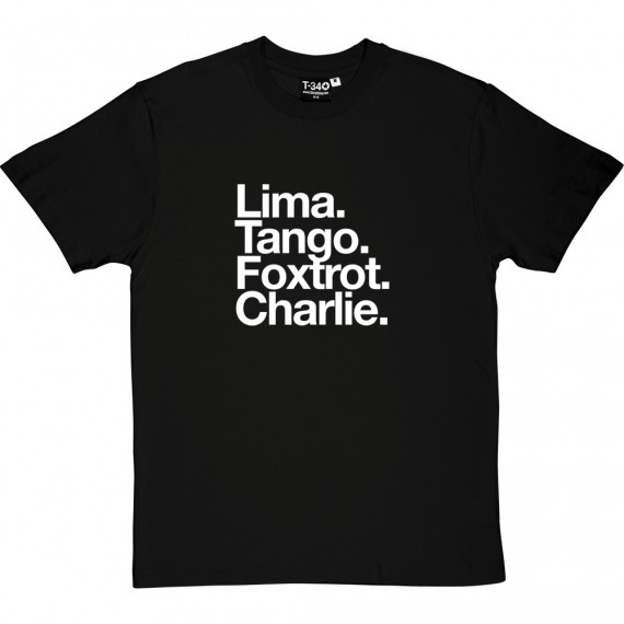 Luton Town FC: Lima Tango Foxtrot Charlie T-Shirt