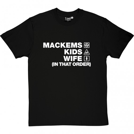 Mackems Kids Wife (In That Order) T-Shirt