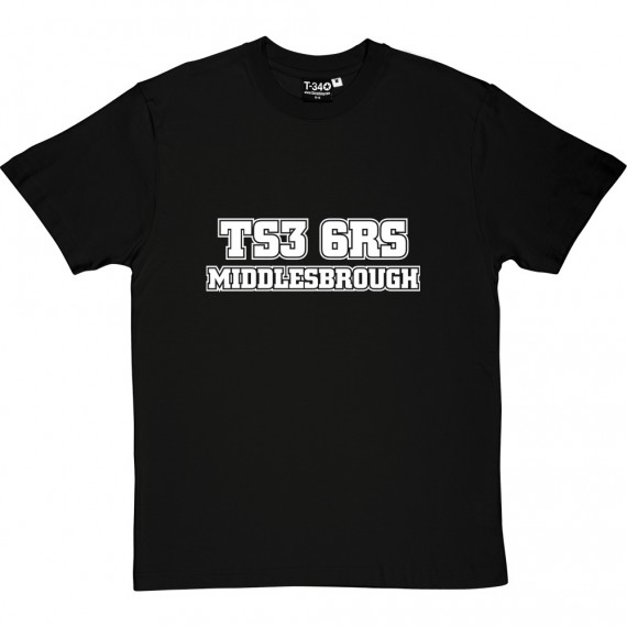 Middlesbrough Postcode T-Shirt