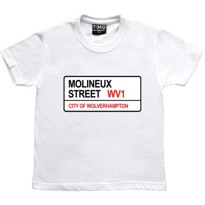 Wolverhampton Wanderers: Molineux Street WV1 Road Sign