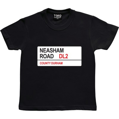 Darlington FC: Neasham Road DL2 Road Sign