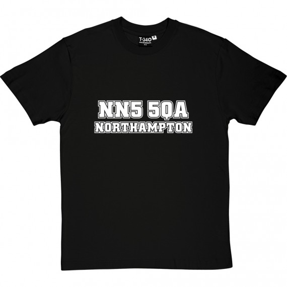 Northampton Town Postcode T-Shirt