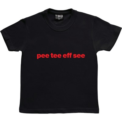 Partick Thistle Pee Tee Eff See