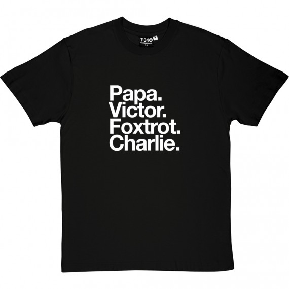 Port Vale FC: Papa Victor Foxtrot Charlie T-Shirt