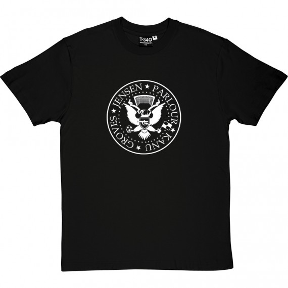 The Ramones: Groves, Jensen, Parlour, Kanu T-Shirt