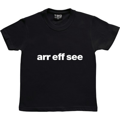 Reading "Arr Eff See"