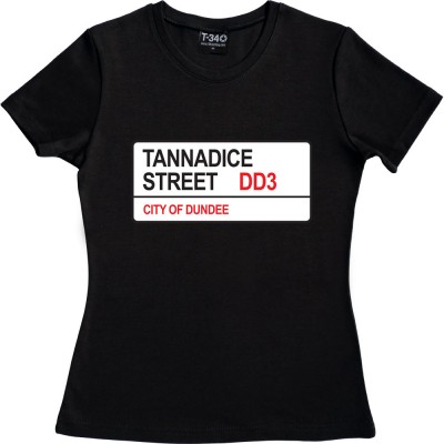 Dundee United: Tannadice Street DD3 Road Sign