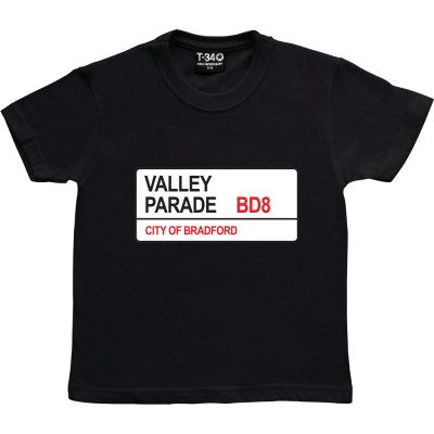 Bradford City: Valley Parade BD8 Road Sign