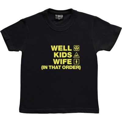 Well Kids Wife (In That Order)