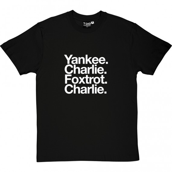 York City FC: Yankee Charlie Foxtrot Charlie T-Shirt